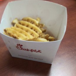 This was my fries. Less than half normal.