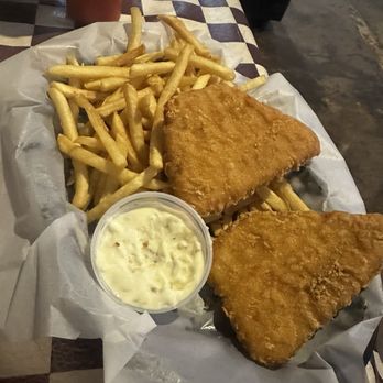RG Burgers & Grill - Fish and Fish n' Chips cooked straight from frozen store bought packages - Burgers Near Me - Denton, Texas RG Burgers & Grill - Fish and Fish n' Chips cooked straight from frozen store bought packages - Burgers Near Me - Denton, Texas