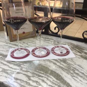 Lake Wine Kitchen + Bar - Medium reds flight $19 def worth it - Wine Bars Near Me - Saint Paul, Minnesota