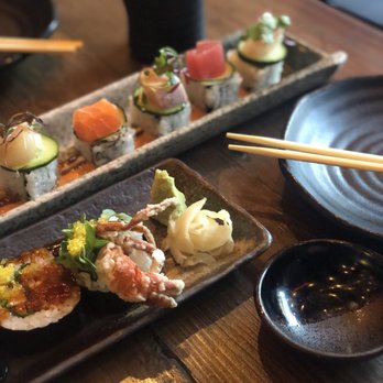 Ozumo - Rainbow Roll & Spider Roll - Izakaya Near Me - San Jose, California