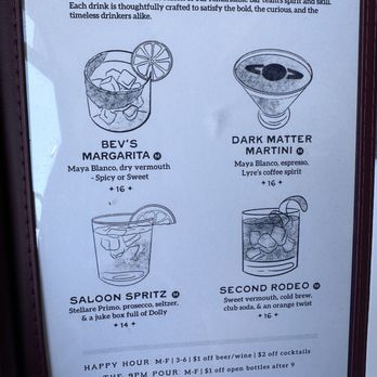 Saturn Road - Menu 3/29/26 - Coffee & Tea Near Me - Brooklyn, New York