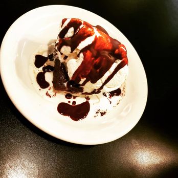The Dish Cafe - Avocado Brownie topped with ice cream and chocolate sauce - American Near Me - Daniels, West Virginia The Dish Cafe - Avocado Brownie topped with ice cream and chocolate sauce - American Near Me - Daniels, West Virginia