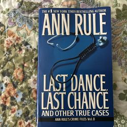 Whoever donates Ann Rule please continue I'm a fan! This is the second book by her I found here.
