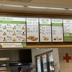 Taco Time - Menu board