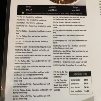 Authentic Vietnamese Pho House - Menu - Vietnamese Near Me - Ottawa, Ontario
