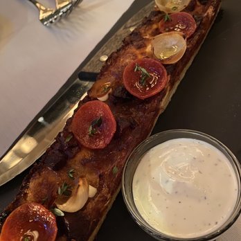 Quality Bistro - Detroit tarte flambé - amazing - French Near Me - New York, New York Quality Bistro - Detroit tarte flambé - amazing - French Near Me - New York, New York