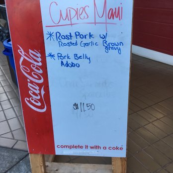 Cupies Maui - Specials - Fast Food Near Me - Kahului, Hawaii