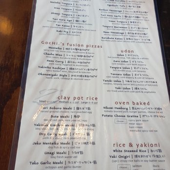 Gochi - Mountain View - Menu - Japanese Near Me - Mountain View, California Gochi - Mountain View - Menu - Japanese Near Me - Mountain View, California