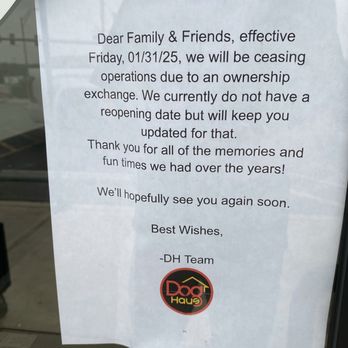 Dog Haus Biergarten - Stone Oak - Location notice posting they're closed as of 1/31/25. Sad... - Burgers Near Me - San Antonio, Texas