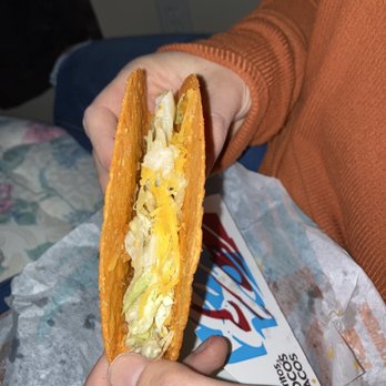 Taco Bell - Supreme Dorito taco ... yeah smh - Fast Food Near Me - Denison, Texas