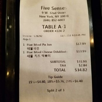 Five Senses - Korean Near Me - New York, New York Five Senses - Korean Near Me - New York, New York