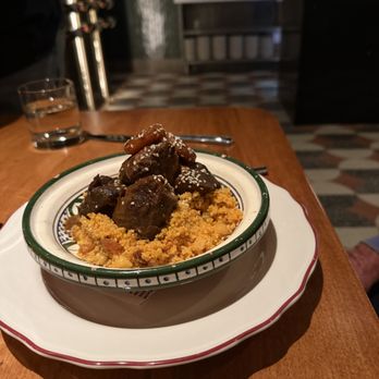 Zon Zon - Apricot Lamb Couscous - Mediterranean Near Me - Dallas, Texas