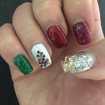 Nails by Katarina - Christmas nails! - Nail Salons Near Me - Montecito, California