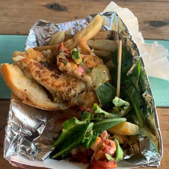 Chef Aaron's Creations - Everything that was inedible and nasty which is most of the sandwhich - Food Trucks Near Me Chef Aaron's Creations - Everything that was inedible and nasty which is most of the sandwhich - Food Trucks Near Me
