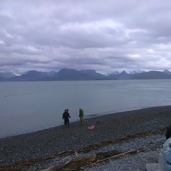 Land's End Resort - Fishermen, as seen from the deck - Hotels Near Me - Homer, Alaska