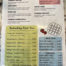 Burly Birds Menu page 2/2