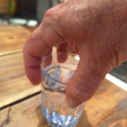 How NOT to deliver a drink. How NOT to deliver a drink.
