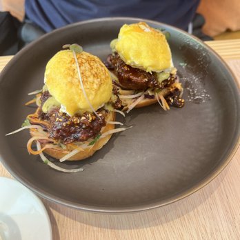 The Egg Lab - Korean Children Benedict - Breakfast & Brunch Near Me - Barcelona, B