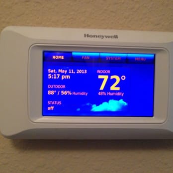Tek  Aire Services - Honeywell Prestige Thermostat, HD display and WiFi capability. - Heating & Air Conditioning/HVAC Near Me - Houston, Texas