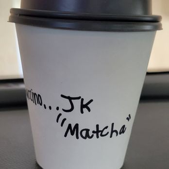 Tru Bru - My barista made my Matcha Latte in the Cappuccino cup, so had to fix it later. Lol (Pic 2) Too cute! - Coffee & Tea Near Me - Orange, California Tru Bru - My barista made my Matcha Latte in the Cappuccino cup, so had to fix it later. Lol (Pic 2) Too cute! - Coffee & Tea Near Me - Orange, California