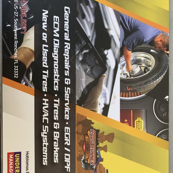 Road Runner Tire Service - Auto Repair Near Me - Southwest Ranches, Florida Road Runner Tire Service - Auto Repair Near Me - Southwest Ranches, Florida