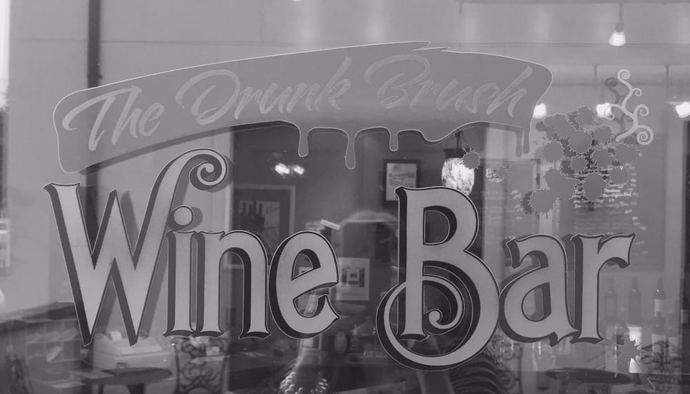 The Drunk Brush Wine Bar Logo