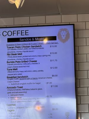 Menu photo 3 Raised By Lions Coffee Tustin, CA Menu photo 3 Raised By Lions Coffee Tustin, CA
