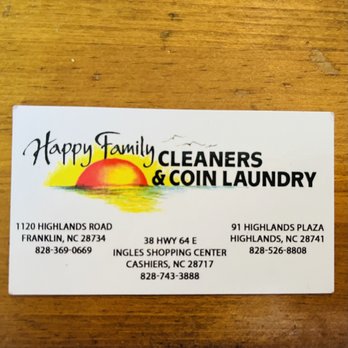 Happy Family Laundry - Business card - Laundry Services Near Me - Franklin, North Carolina Happy Family Laundry - Business card - Laundry Services Near Me - Franklin, North Carolina