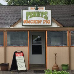 Perrys Smoking Pig - Entrance