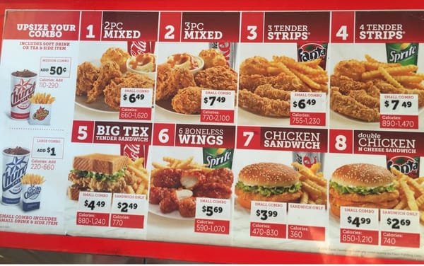 Menu photo 4 Church's Chicken Monrovia, CA Menu photo 4 Church's Chicken Monrovia, CA