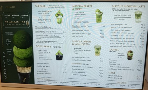 Menu photo 4 Aoko Matcha - Chinatown New York, NY Menu photo 4 Aoko Matcha - Chinatown New York, NY