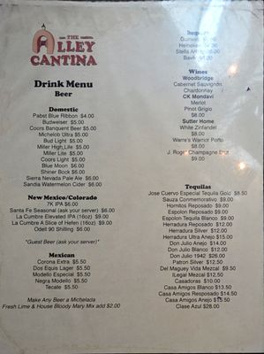 The Alley Cantina by null