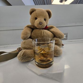 Martini Bar - Ms. Khadijah had Mommy's favorite whiskey in stock today. #martini #BWI #teamkhadijah #mortimerthebear #everywherebear - Cocktail Bars Near Me - Baltimore, Maryland