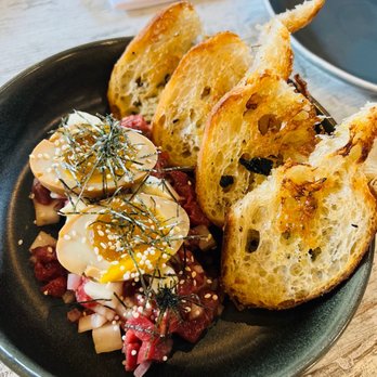NextDoor Restaurant - Beef tartare - Canadian (New) Near Me - Markham, Ontario NextDoor Restaurant - Beef tartare - Canadian (New) Near Me - Markham, Ontario