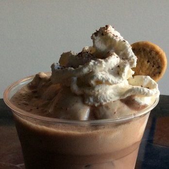 Enna Chocolate - Iced chocolate milk is thick, delicious, and decadent! topped with house made whipped cream, homemade marshmallows. - Coffee & Tea Near Me - Exeter, New Hampshire