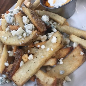 River City Brewing Company - Side order of bleu cheese Blue Oil Fries - Breweries Near Me - Carmichael, California River City Brewing Company - Side order of bleu cheese Blue Oil Fries - Breweries Near Me - Carmichael, California