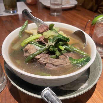 Avenida Restaurant - Beef Bulalo (Shank) - Filipino Near Me - San Mateo, California