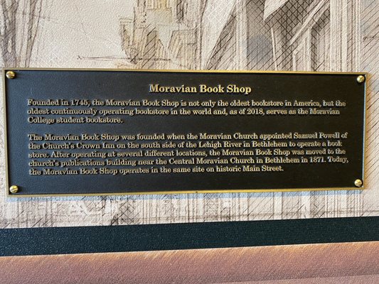 Moravian Book Shop by null