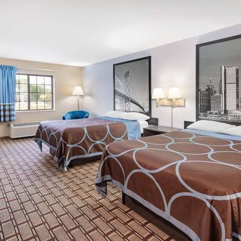 Super 8 by Wyndham - Guest room - Hotels Near Me - Marysville, Michigan Super 8 by Wyndham - Guest room - Hotels Near Me - Marysville, Michigan