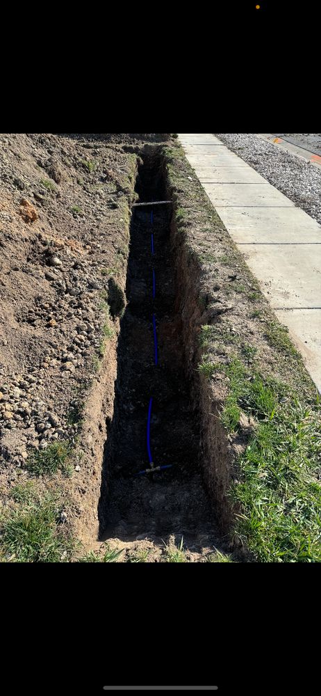 Slide of Lone Peak Excavation