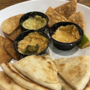 Glory Bound Gyro - Hummus Trio - Salad Near Me - Hattiesburg, Mississippi