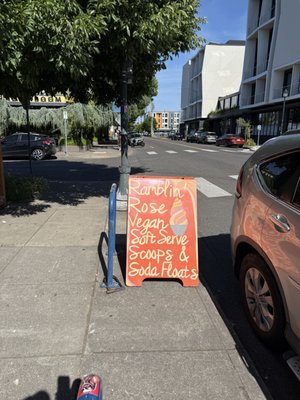 Ramblin' Rose Vegan Ice Cream Truck by null