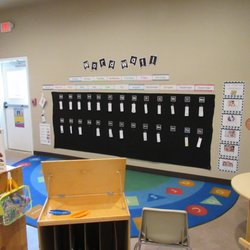 Young Sprouts Creative Learning Center - Azle North - PreK circle time area.