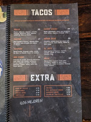 Menu photo 6 Carlos & Pepe's Laval, QC