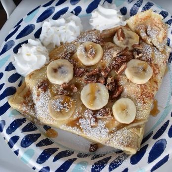 La Marquesita - This is a crepe that includes Banana y Nuez / Banana Nut Crepe - Desserts Near Me - Longmont, Colorado La Marquesita - This is a crepe that includes Banana y Nuez / Banana Nut Crepe - Desserts Near Me - Longmont, Colorado
