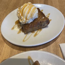 Toffee bar with ice cream Toffee bar with ice cream