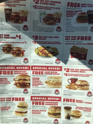 Menu photo 1 Wendy's San Diego, CA