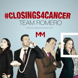 Johnatan Romero-Movement Bank - Team Romero has partnered with the Levine Cancer Institute as part of their #closings4cancer movement.