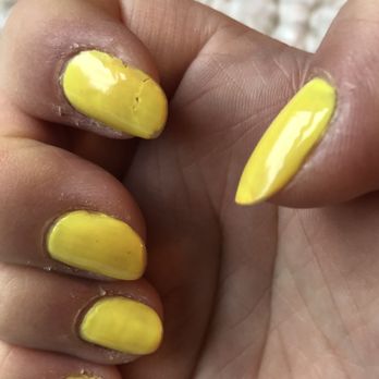 Eden Nail & Spa - See cuticles and nail chipped (hasn't even been 2 days yet). - Nail Salons Near Me - New Providence, New Jersey