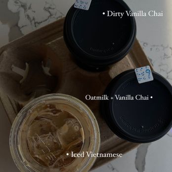 Cali Cafe - Iced Vietnamese & Vanilla Chai Latte - Coffee & Tea Near Me - San Diego, California